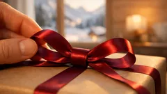 Geschenk-Schleife in 3 Schritten: der 2-Finger-Trick für eine perfekte Schleife