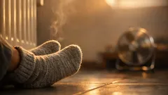 Kalte Füsse trotz Heizung? So verteilst du die Wärme richtig und sparst Strom