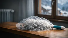 Dieser Trick hält deinen Handmopp länger sauber: Abflussnetz gegen Staub