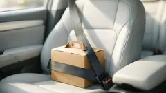 So transportierst du Donuts und Kuchen im Auto ohne Chaos – mit dem Sicherheitsgurt-Trick
