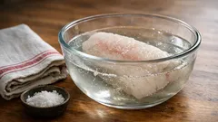 Mit Salz-Zucker-Lake wird dein Fischfilet saftig und goldbraun